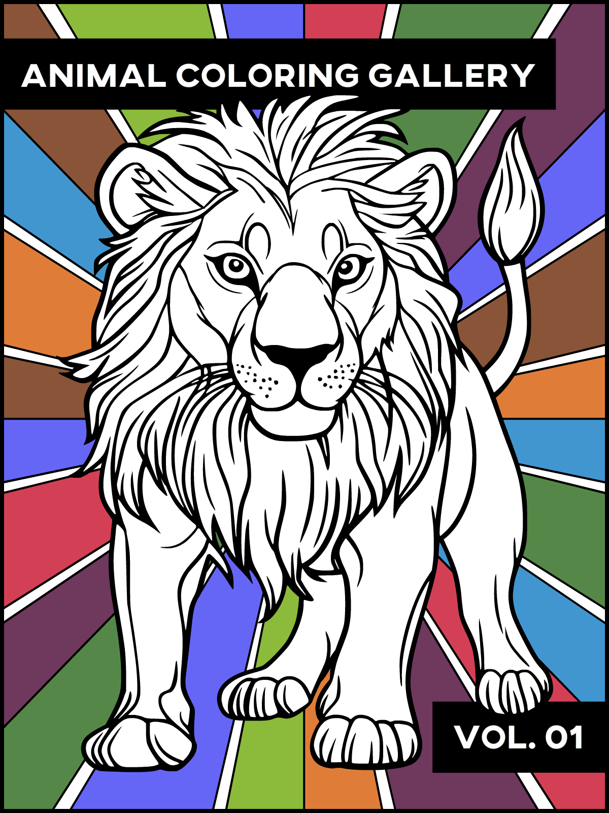 Animal Coloring Gallery. Vol. 01