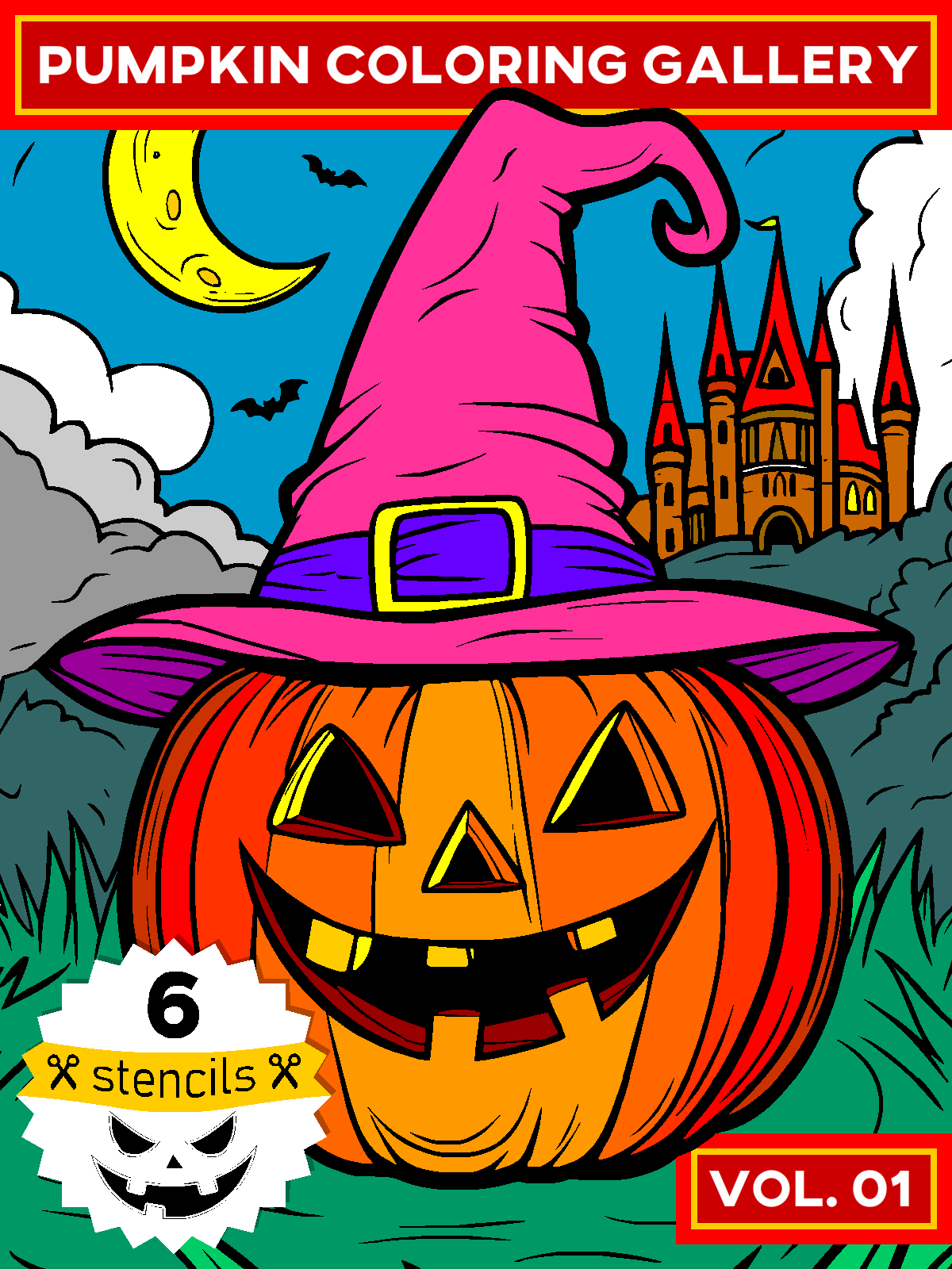 Pumpkin Coloring Gallery. Vol. 01