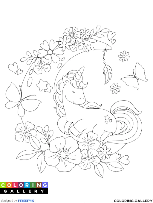 Unicorn is Dozing on the Moon