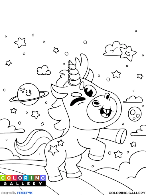Unicorn in Space