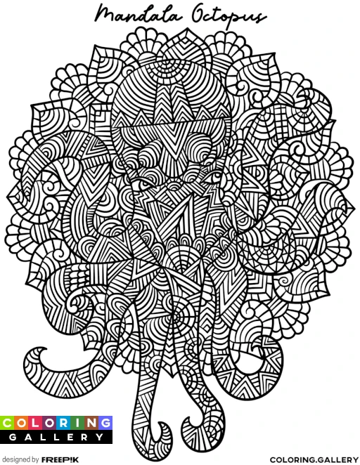 Mandala Octopus