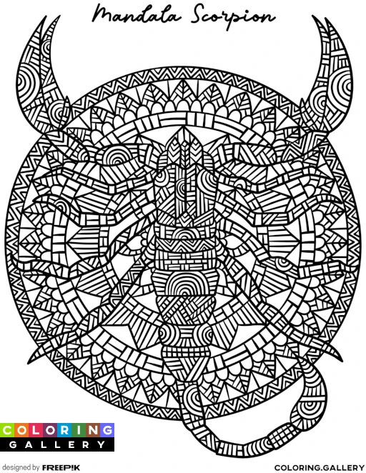 Mandala Scorpion